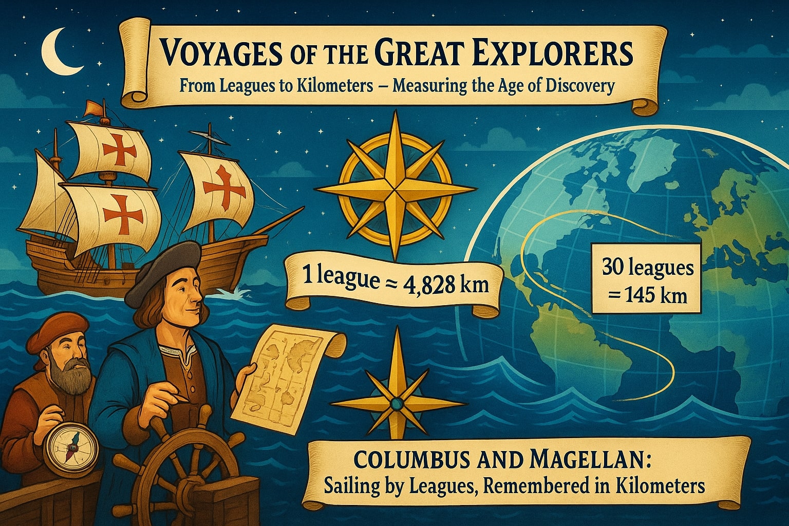 เครื่องมือแปลงลีกเป็นกิโลเมตร