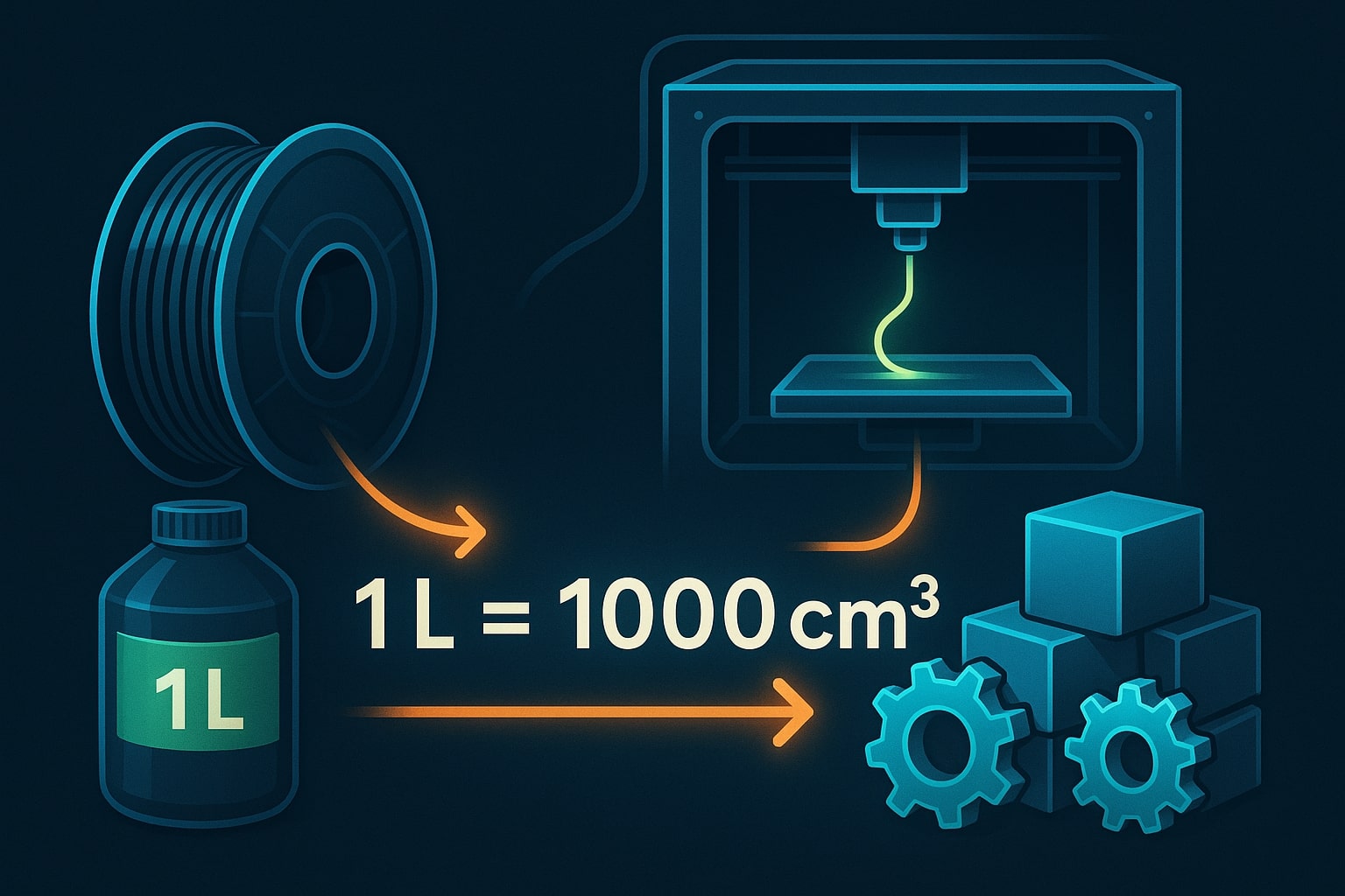 เครื่องมือแปลงลิตรเป็นลูกบาศก์เซนติเมตร