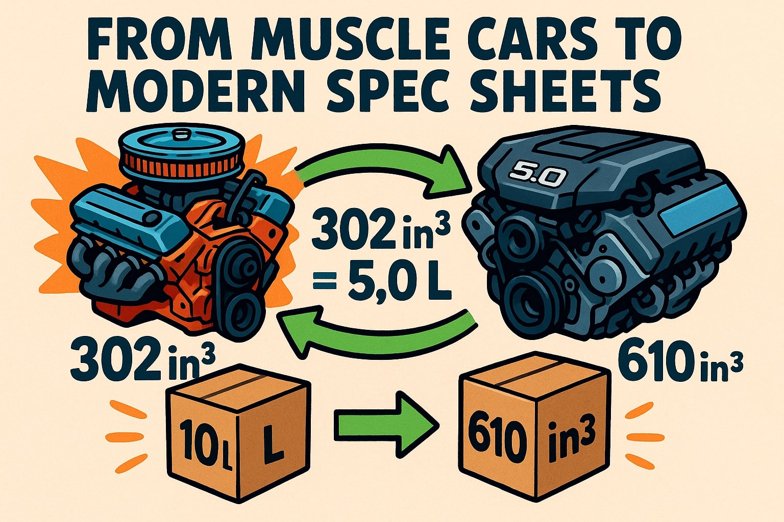เครื่องมือแปลงลิตรเป็นลูกบาศก์นิ้ว