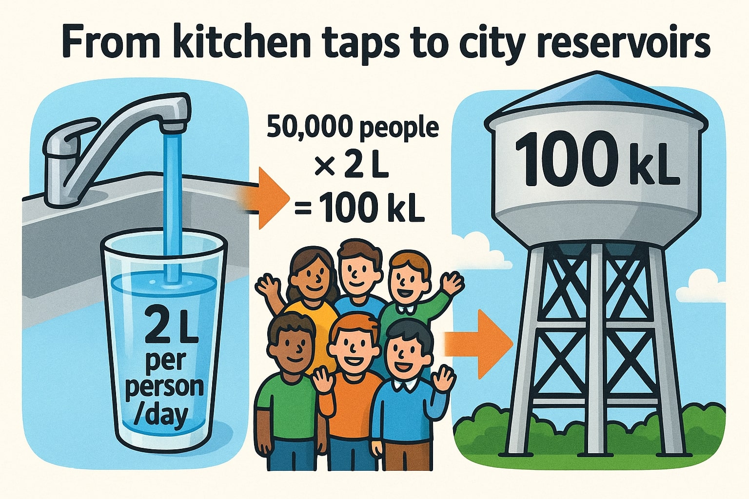 เครื่องมือแปลงลิตรเป็นกิโลลิตร