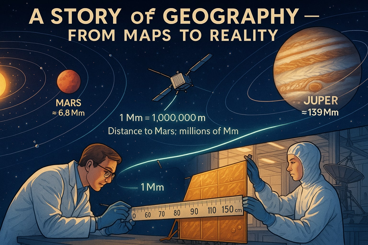 เครื่องมือแปลงเมกะเมตรเป็นเซนติเมตร
