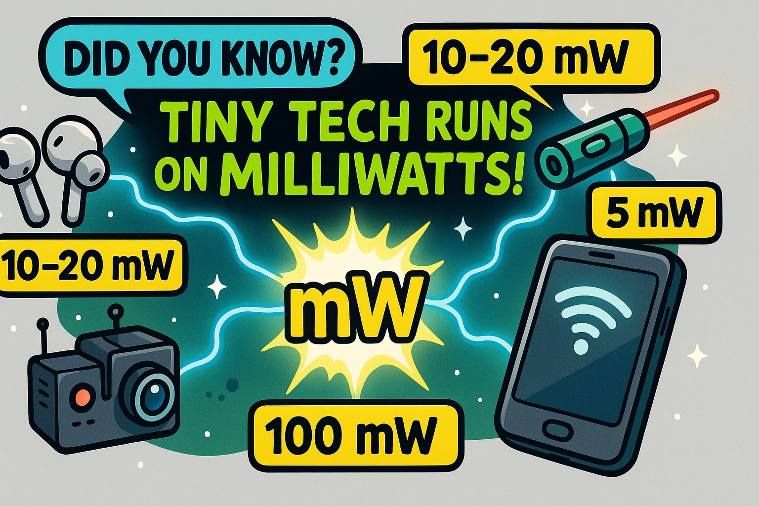 เครื่องมือแปลงมิลลิวัตต์เป็นวัตต์