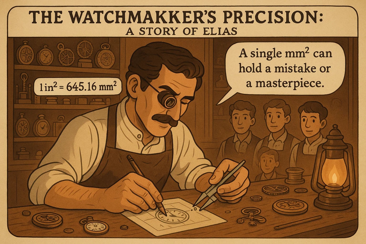 เครื่องมือแปลงจากตารางนิ้วเป็นตารางมิลลิเมตร