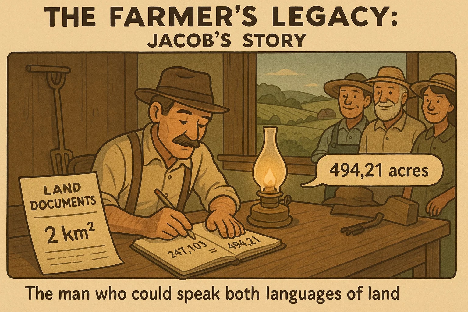 เครื่องมือแปลงตารางกิโลเมตรเป็นเอเคอร์