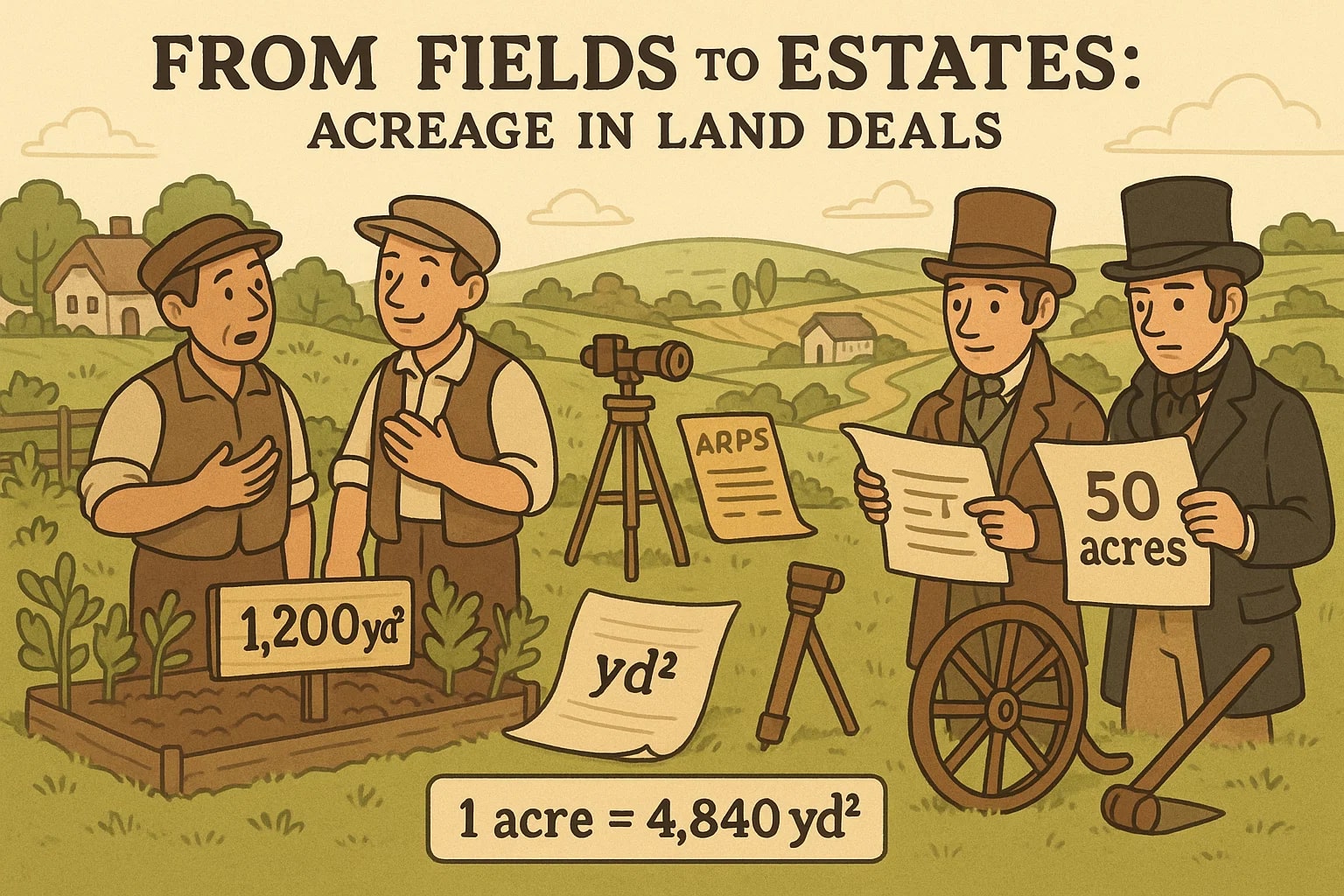 เครื่องมือแปลงตารางหลาเป็นเอเคอร์