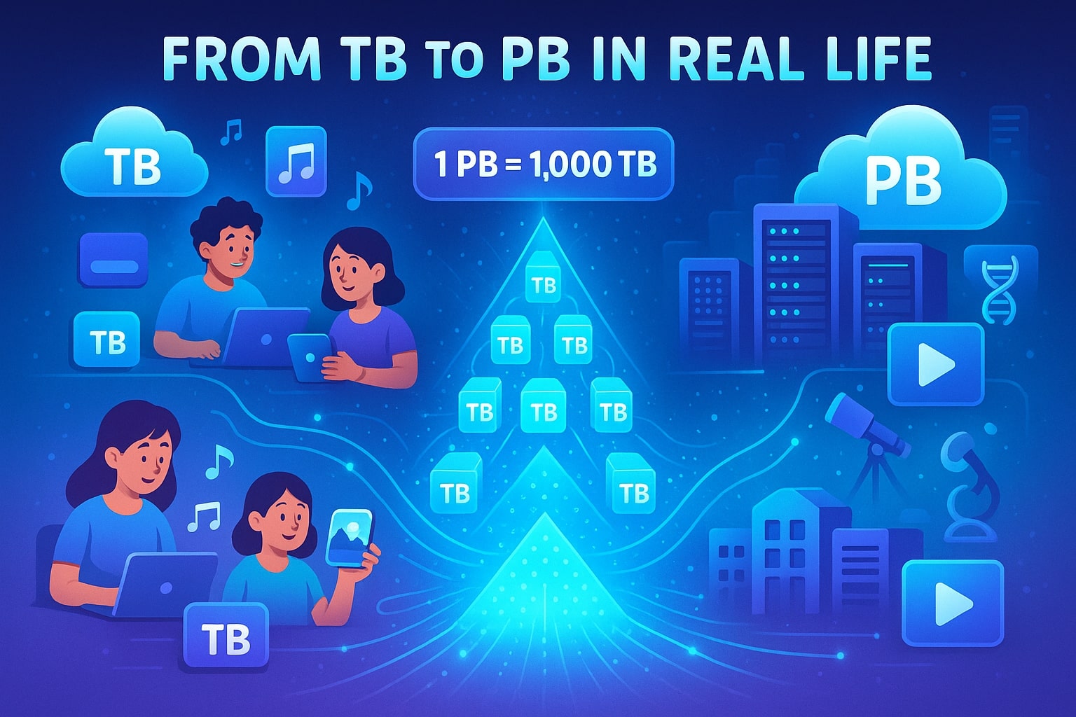 เครื่องมือแปลงเทราไบต์เป็นเพตาไบต์