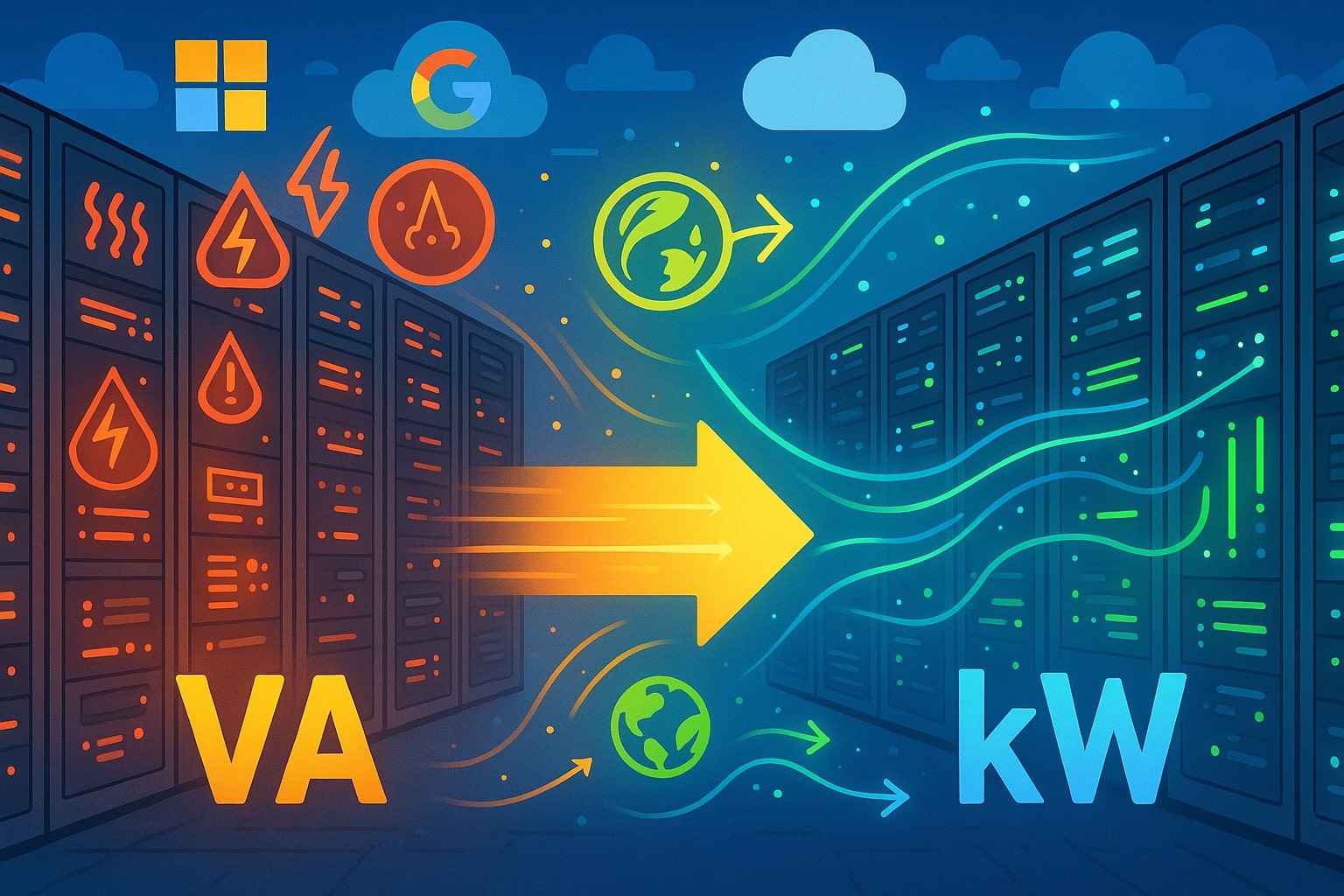เครื่องมือแปลงโวลต์แอมแปร์เป็นกิโลวัตต์