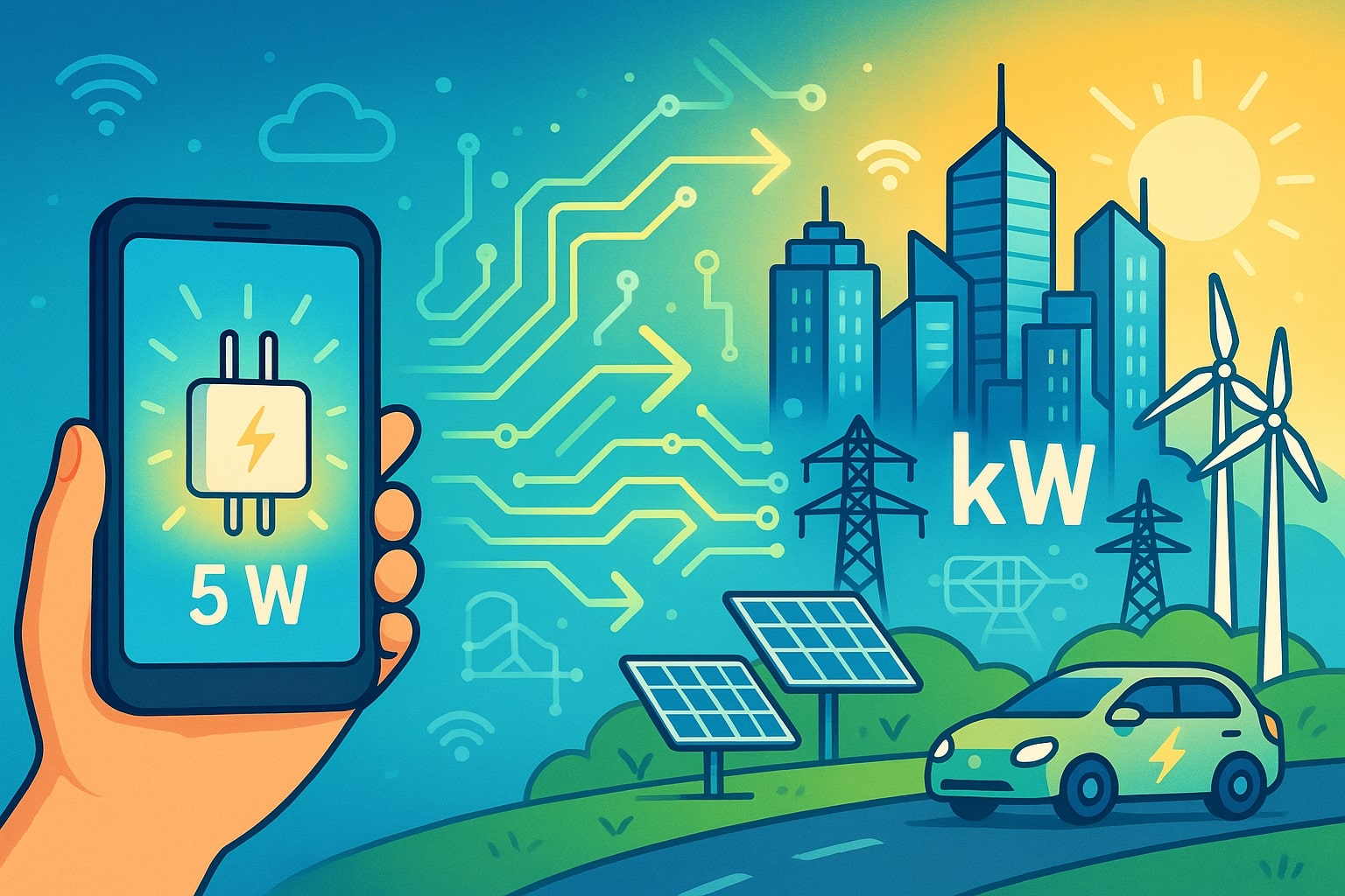 เครื่องมือแปลงวัตต์เป็นกิโลวัตต์